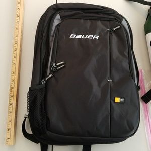 Black case logic computer backpack book bag nwt